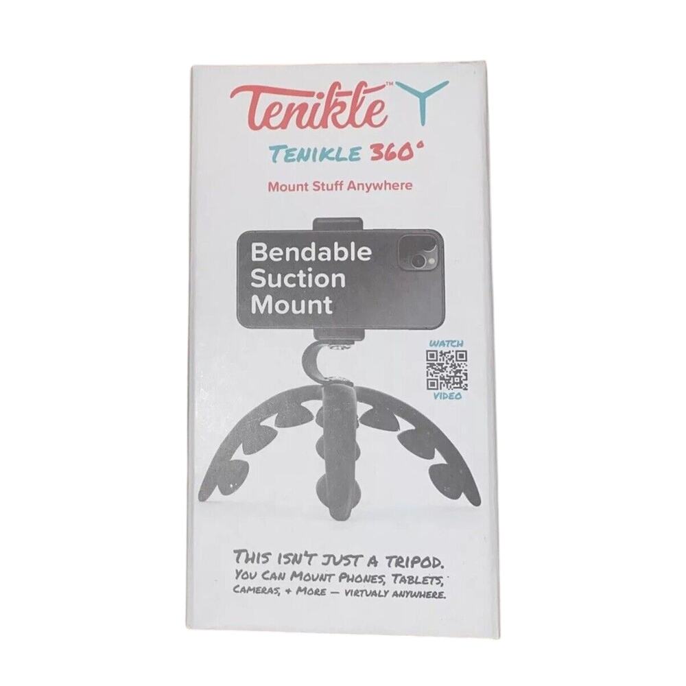 TEAL Tenikle 360 - Flexible Tripod, Bendable Suction Cup, Camera & Phone